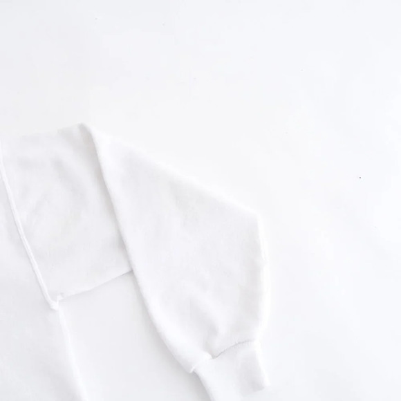 Vintage Jerzees White Snowman Ugly Christmas Tis The Season Crewneck Sweater  M - Picture 5 of 11